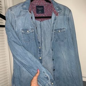 Vintage American Eagle denim button up